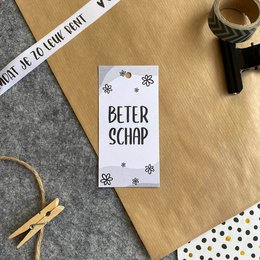 Gift tag - Get well soon