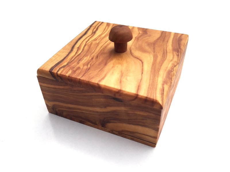 Mini storage box with lid