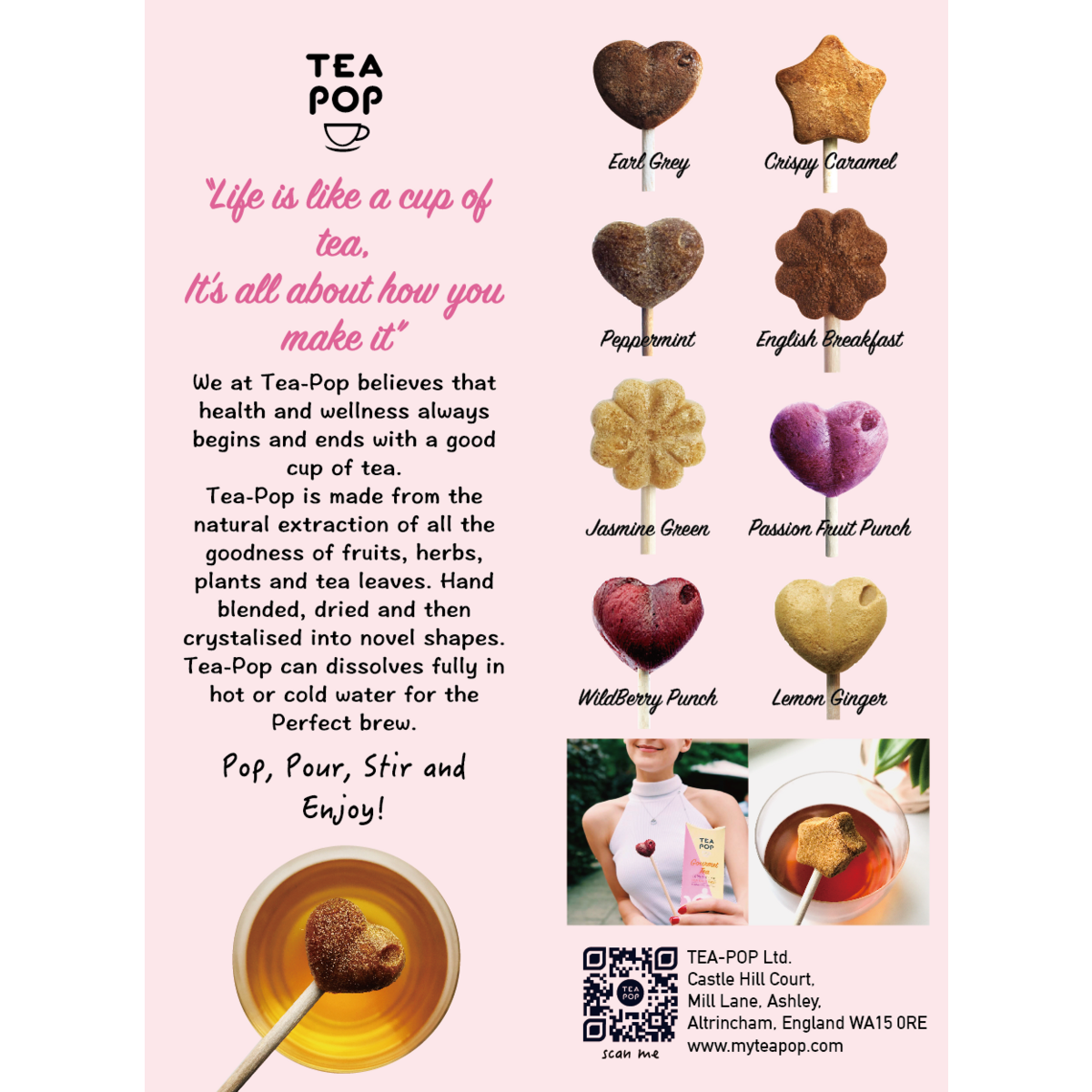 Tea-Pop Discovery Sample Box: 10 Blend Sampler