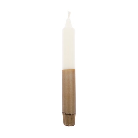 DIP DYE DINERKAARS WIT/GOUD