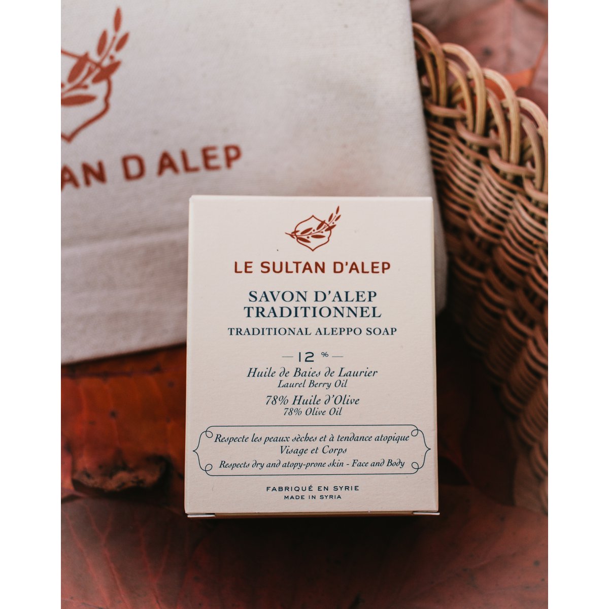 Jabón sólido de Alepo 12 %