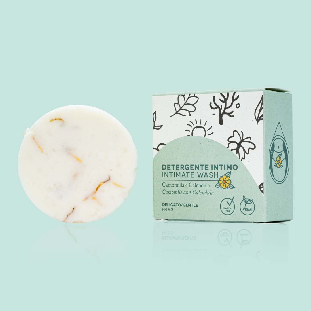 Solid intimate cleanser