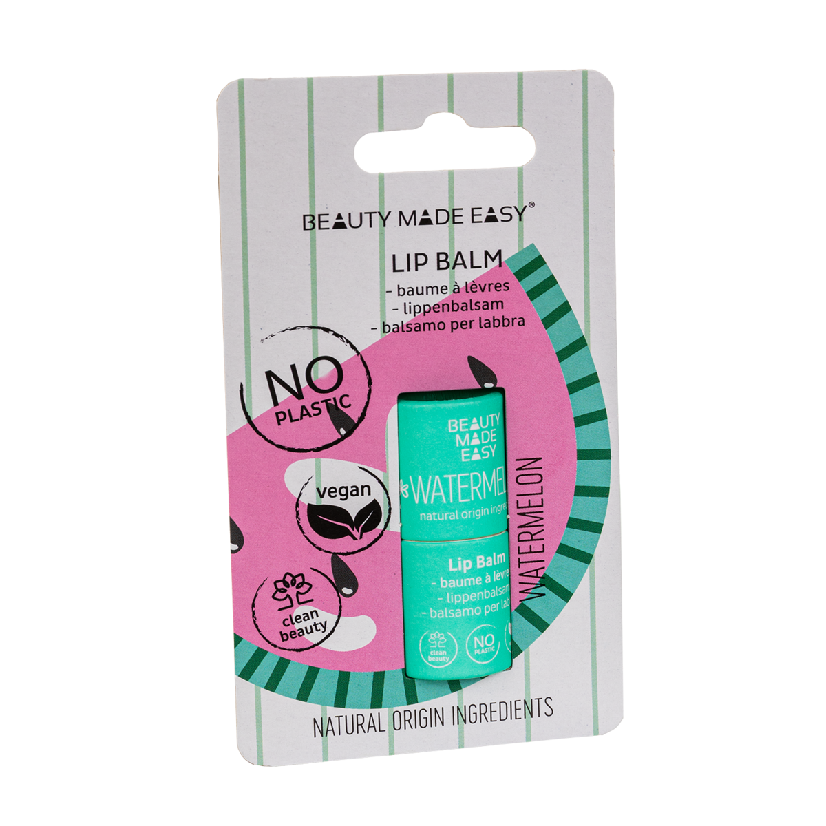 Paper Tube Lip Balm