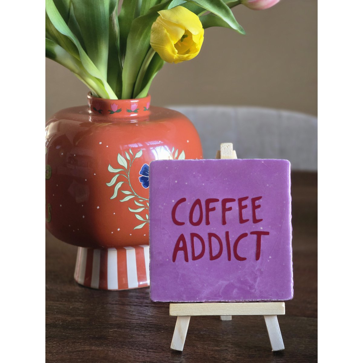Tegeltje | Coffee addict