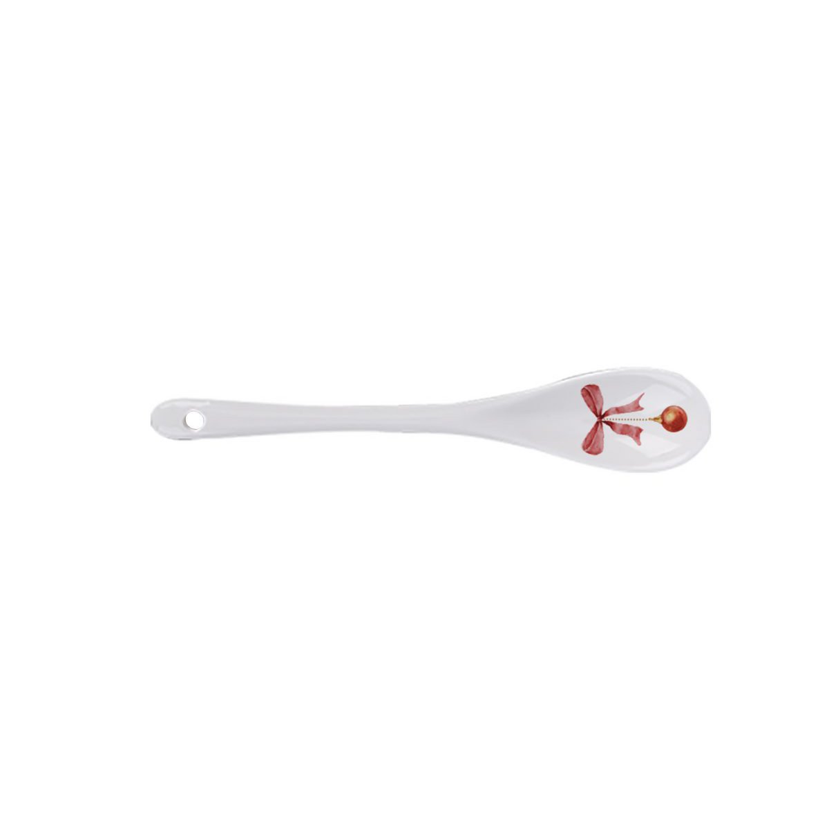Porselein lepel Happy Holidays 13 cm Isabelle Rose
