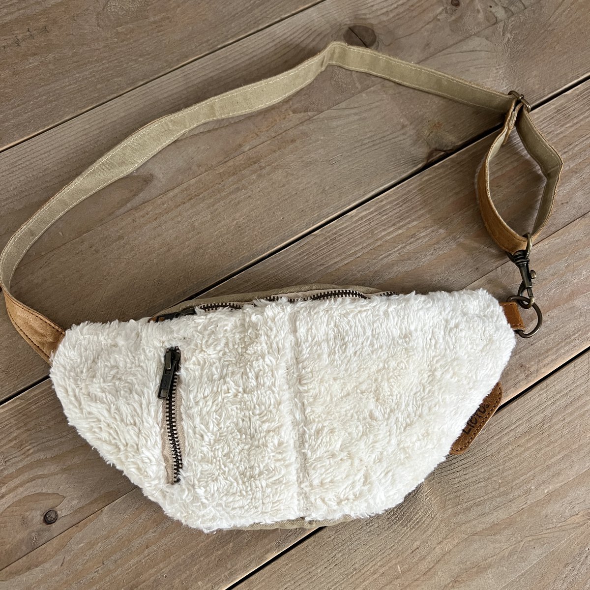 Teddy BumBag (khaki canvas)