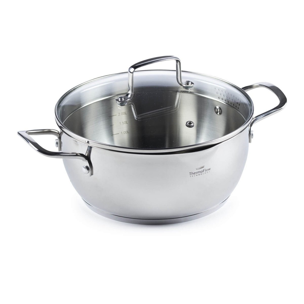 Pour & Cook Casserole with glass lid - 24x12 cm
