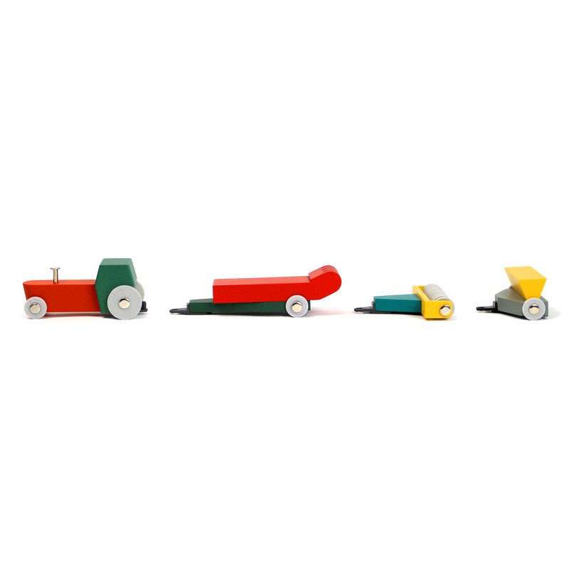 Floris Hovers Duotone Car No.7 - Tractor Set