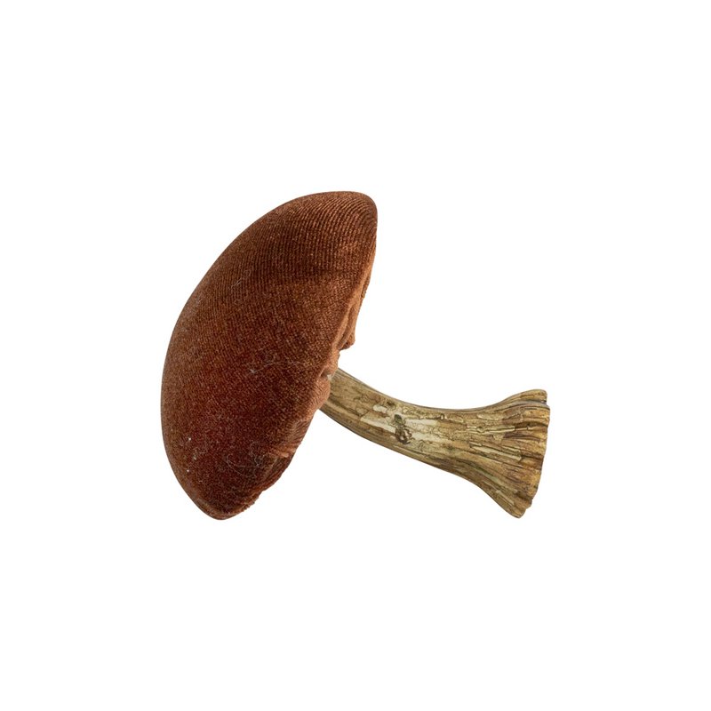 Dekoration fløjlssvamperust 10cm