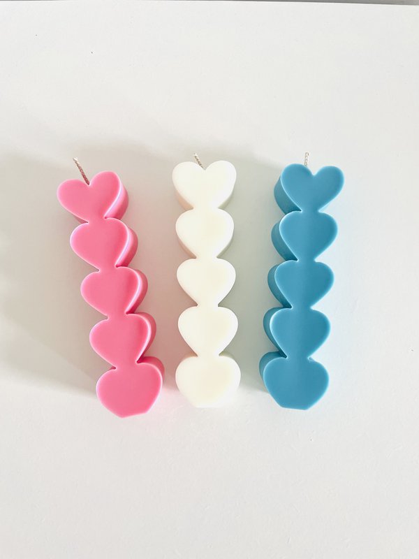 Sweet Hearts Candle Collection Large