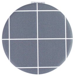 Pocket mirror "A perfect grid" Compact Two Sided Mirror