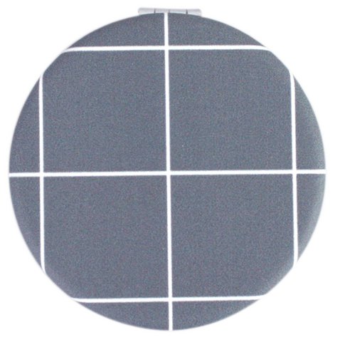 Taschenspiegel "A perfect grid" Compact Two Sided Mirror