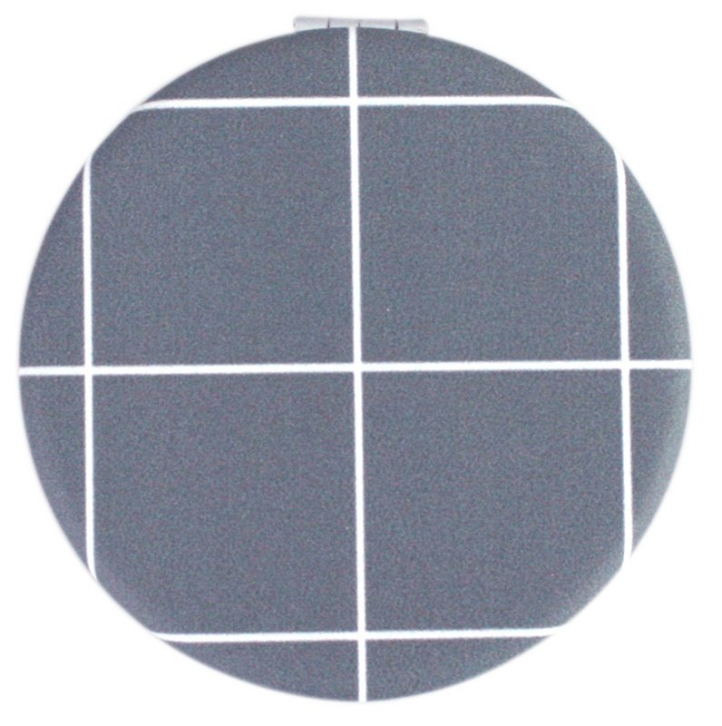 Pocket mirror "A perfect grid" Compact Two Sided Mirror