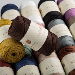 Sensy Premium 3 mm - 131 yards 100 % polyester macrame ledning