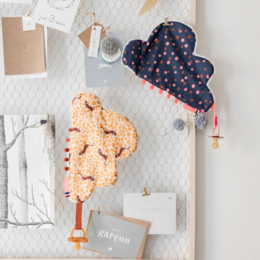 DOUDOU ATTACHE TETINE- ALICIA