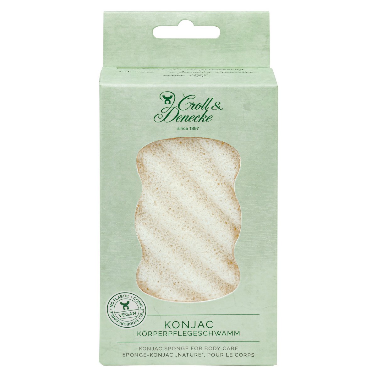 Konjac body sponge