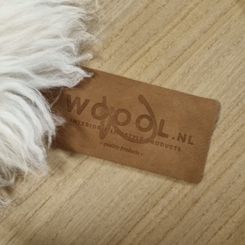 WOOOL Schapenvacht - Classic Wit CURLY