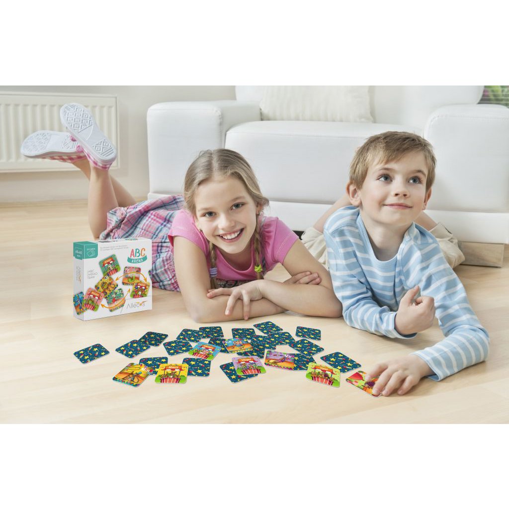 ABC Arena - memo game - learn letters with circus animals