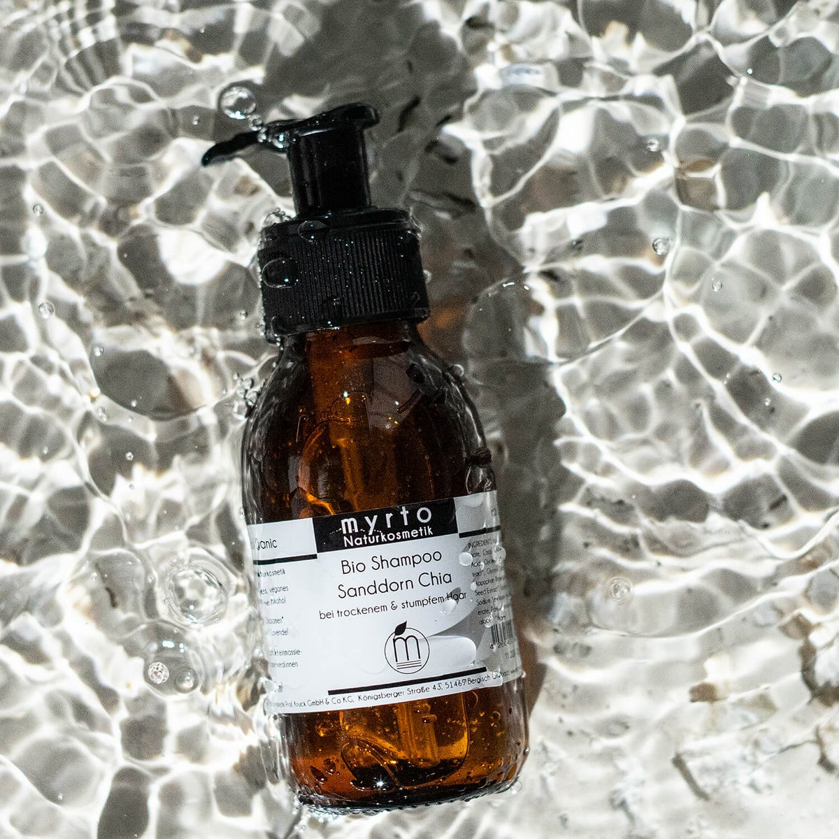 myrto shampoo biologico all'olivello spinoso chia - capelli secchi