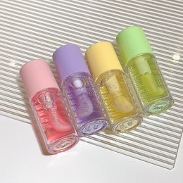 Wasser-Licht-Lipgloss-Feuchtigkeitscreme, transparenter Gelee-Spiegel, Fruchtkristall-Lippenöl, klar, feuchtigkeitsspendend, aufpolsternd, koreanisches Lippenpflege-Make-up