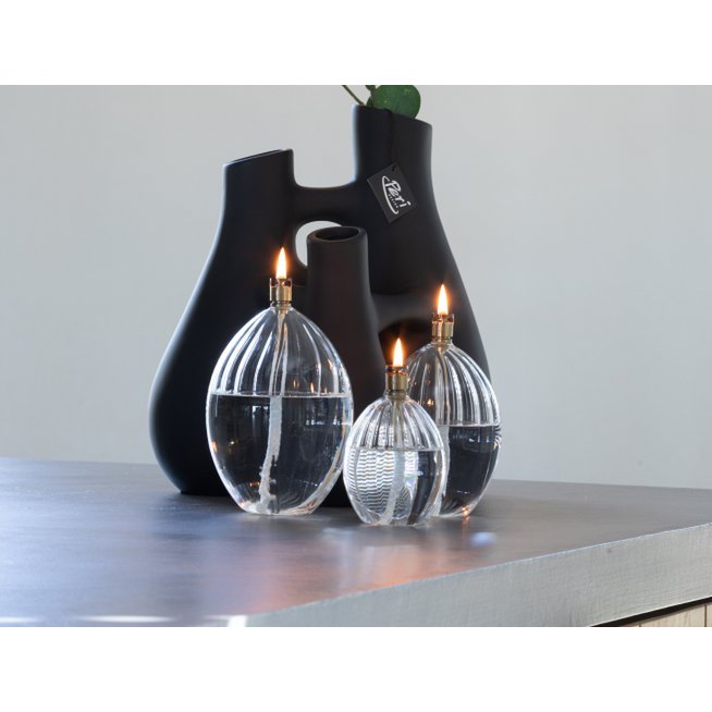 Olielamp Ovalis elegant messing M