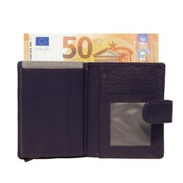 Cardprotector - Miniwallet - Mini wallet - Leather card holder leather - Credit card holder In 11 Colors
