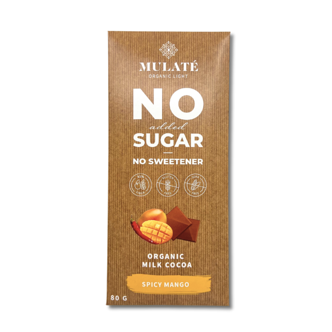 Mule Mango picante de luz orgánica