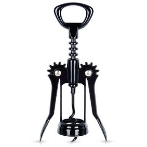Corkscrew Metal Black 16 cm