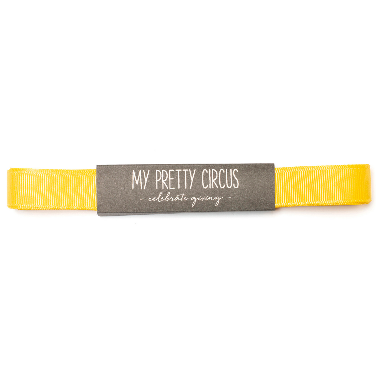 Geschenklint zonnegeel, geel lint gemakkelijk te binden, 16 mm x 5 m neon maïsgeel grosgrain lint voor het verpakken van geschenken