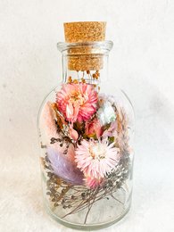 Glass bottle, various color options
