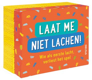 Bring mich nicht zum Lachen – Schachtel mit Karten
