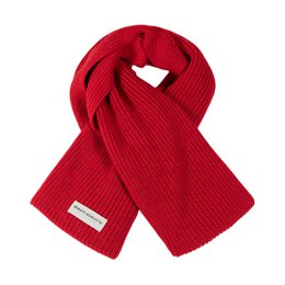 RB5004V | Sharp set and cap in a mixed Made in Italy wool shirt. Red color - single size