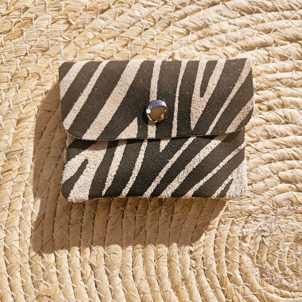 Mini Wallet Zebra