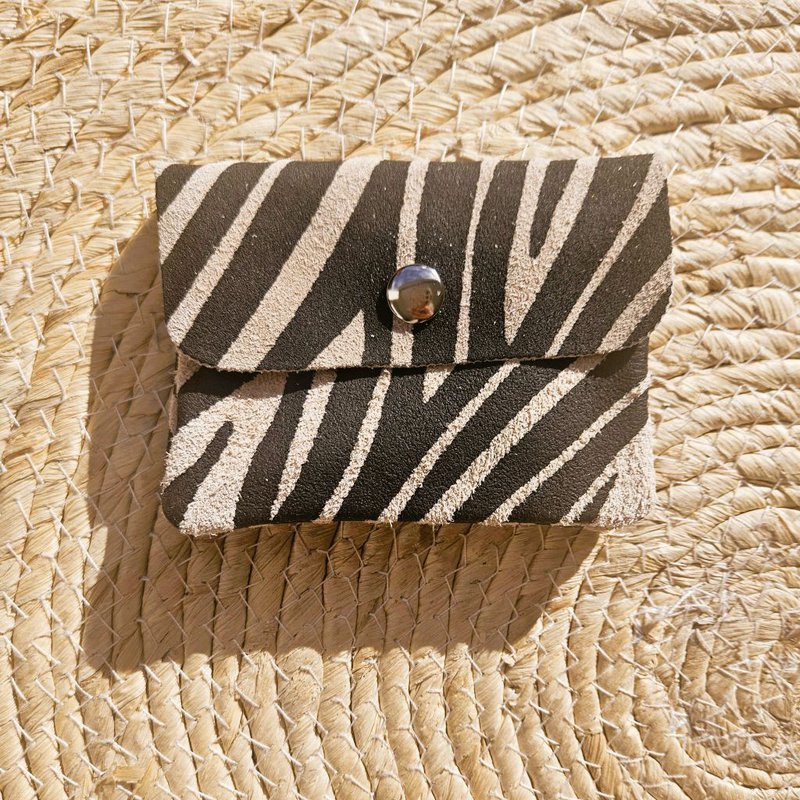Mini Wallet Zebra