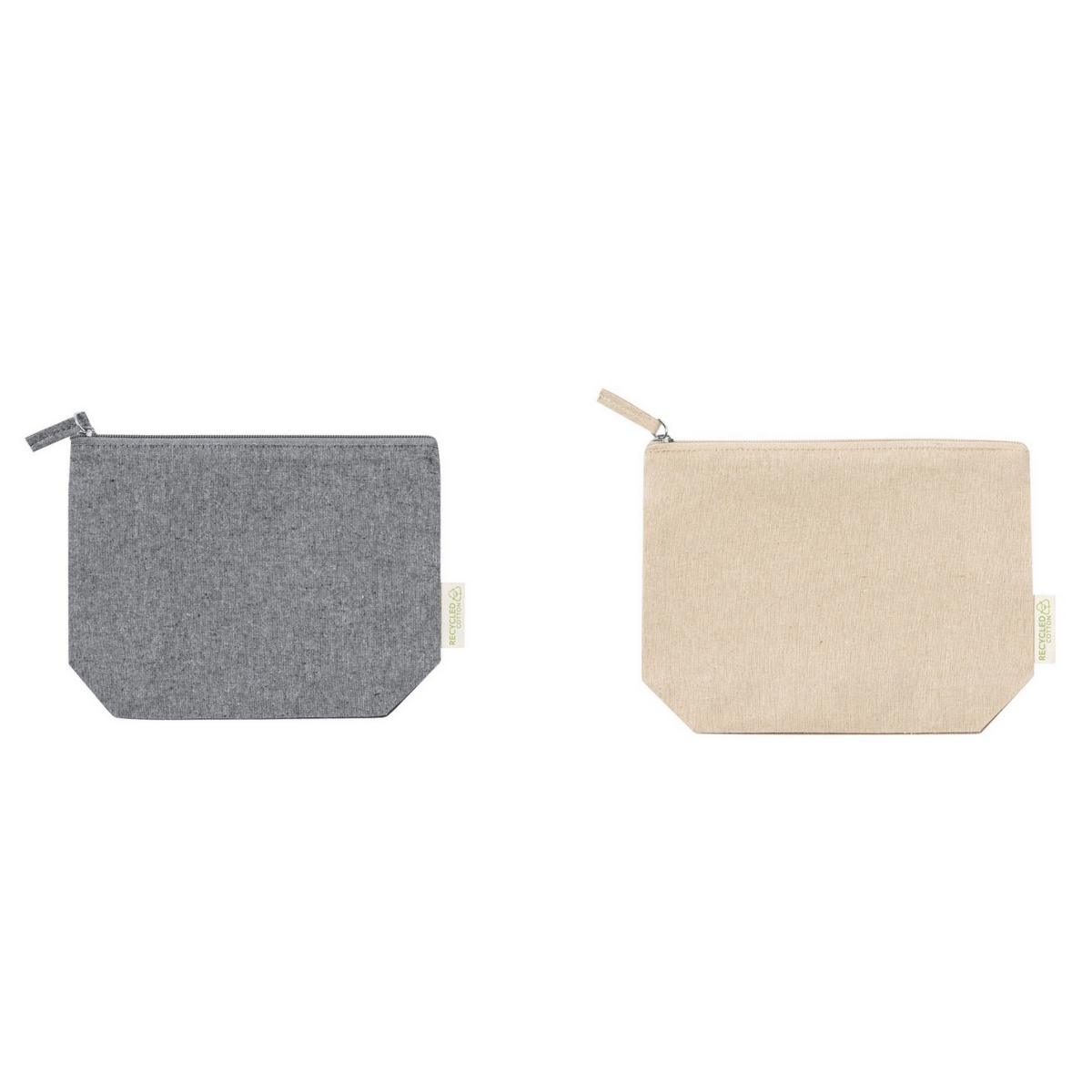 Aanpasbare milieuvriendelijke etui van 100% gerecycled katoen