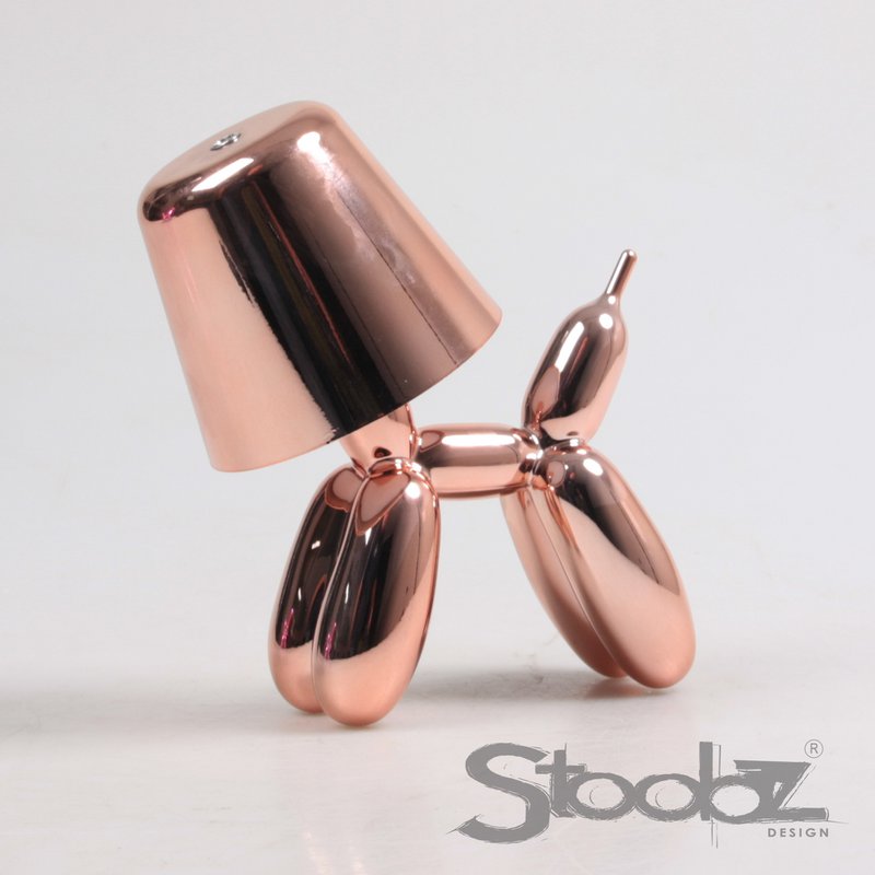 Balloon Dog LED Bordlampe 16x10x18 cm rosen guld