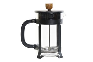 BOROSILICAAT ROESTVRIJSTALEN KOFFIEZETAPPARAAT 16.5X10.5X18.5 800ML, PC186193