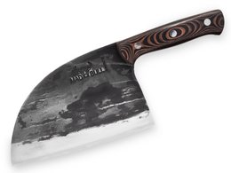 Samura Mad Bull Serbian Chef's Knife 180 mm, Black & Red Handle