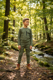 Maglia a maniche lunghe LewyLou NO4 verde
