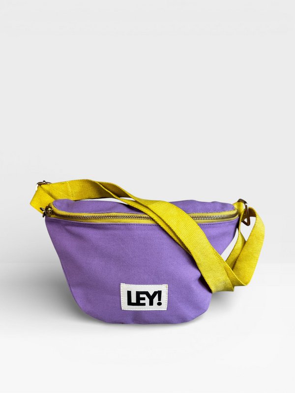 LEI! Heuptasje – LILA GEEL