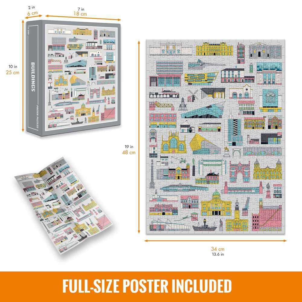 Buildings Jigsaw Puzzle (500 pieces)