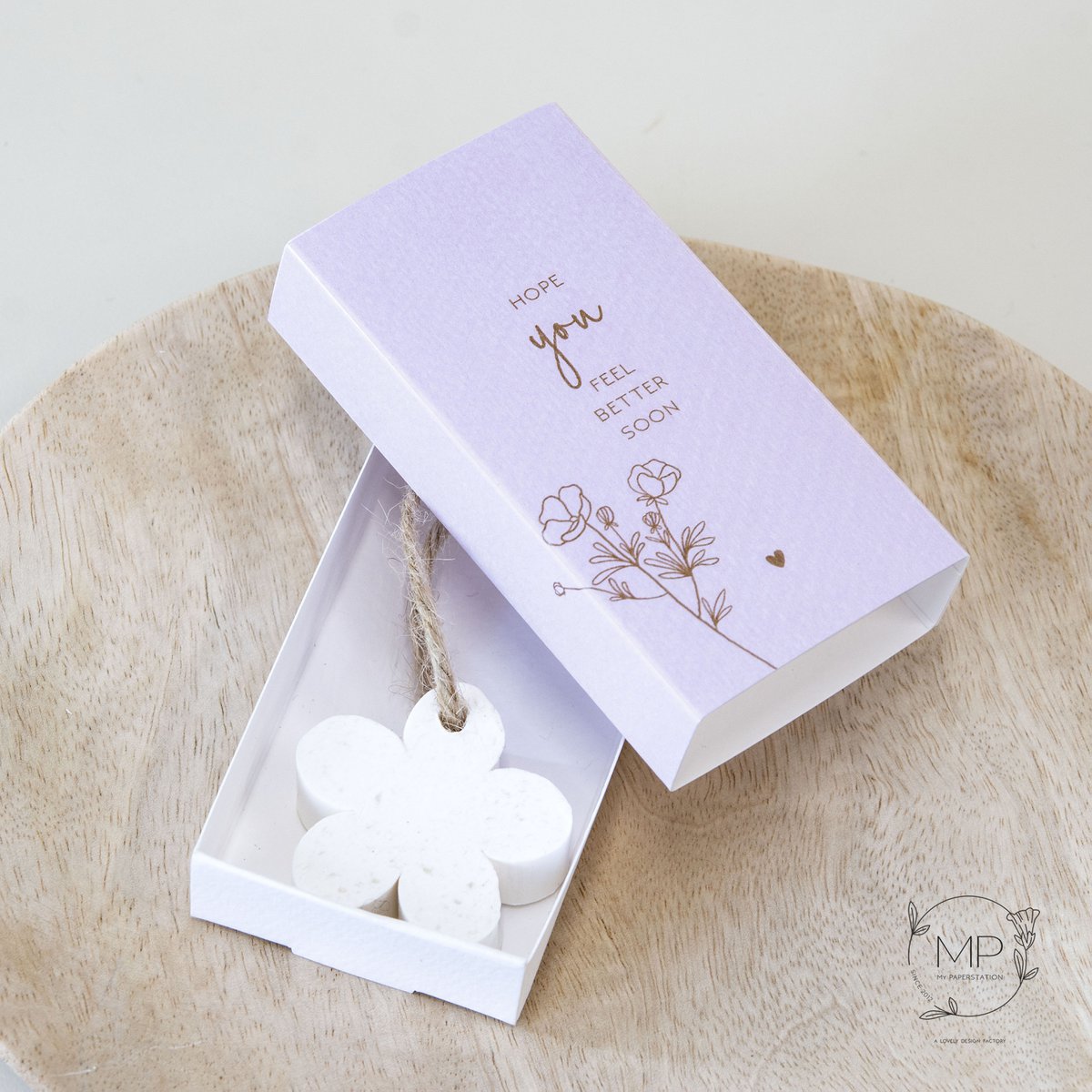 Little gift box Hope you feel better soon