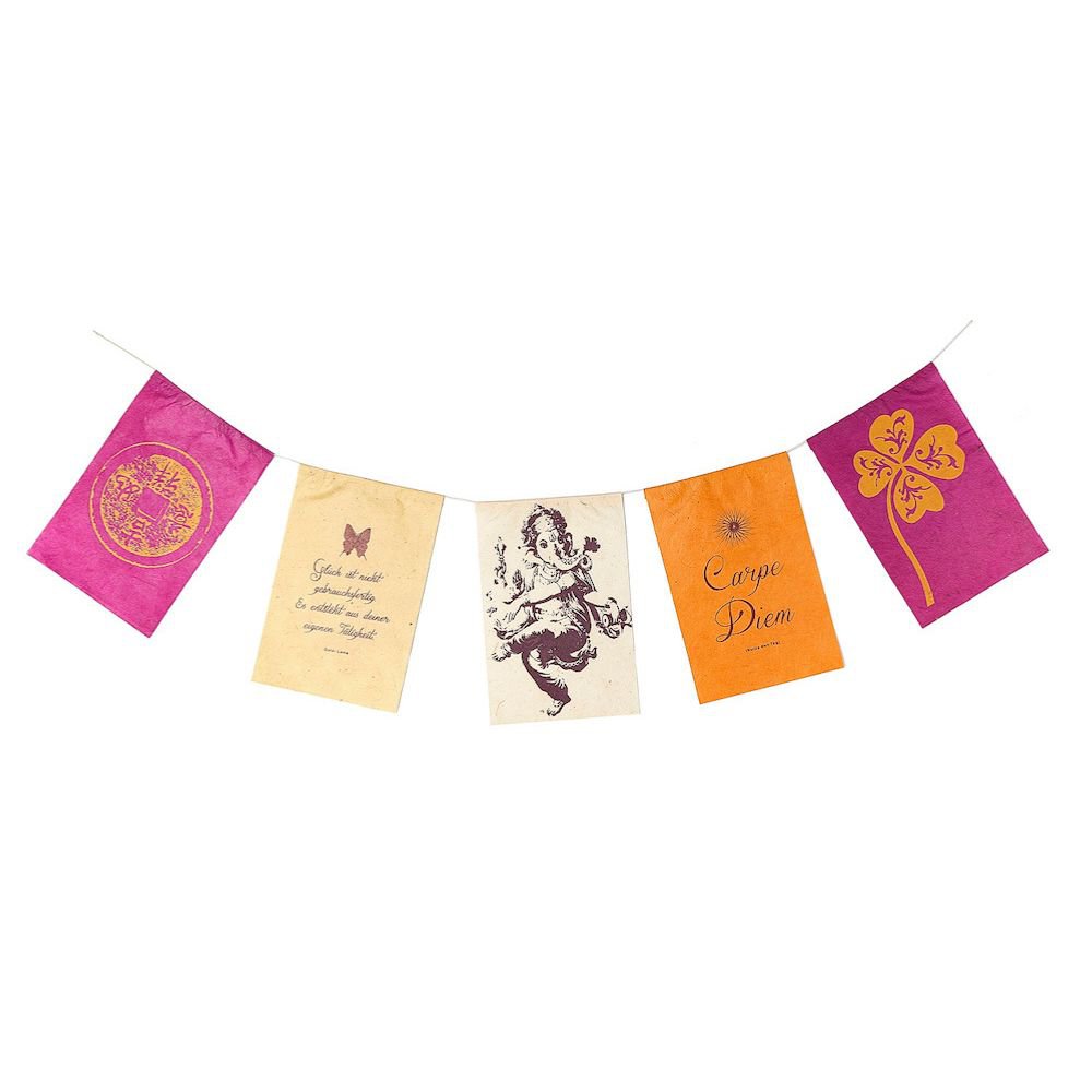 Wishing flag | Happiness | Greeting Card