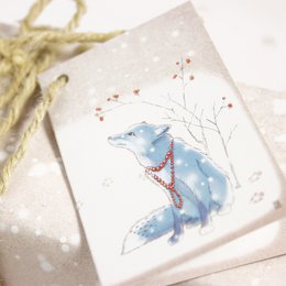 Inpakpapier sneeuw