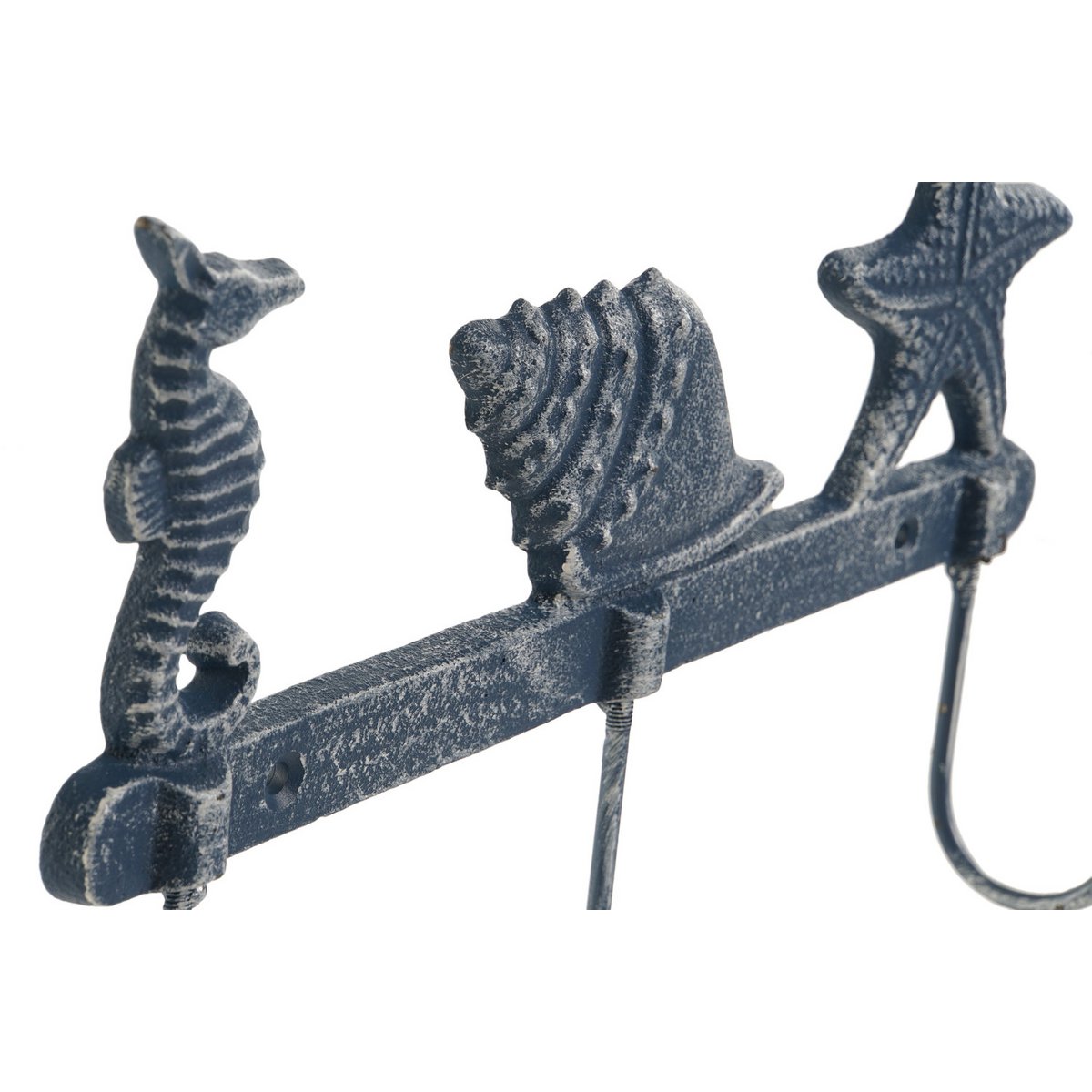 CAST IRON COAT RACK 28X5.5X17 2 ASSORT. HF211131