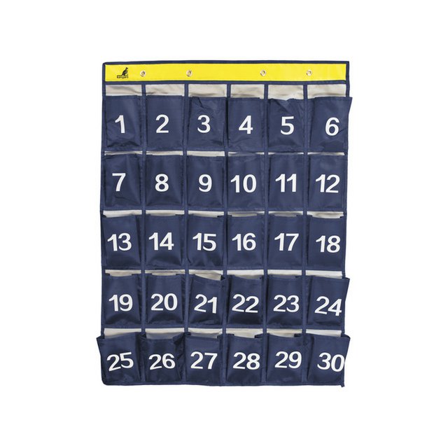 Telefontaske Kangaro 30 rum med individuel nummerering 79 x 60 cm i polybag + 4 S-kroge