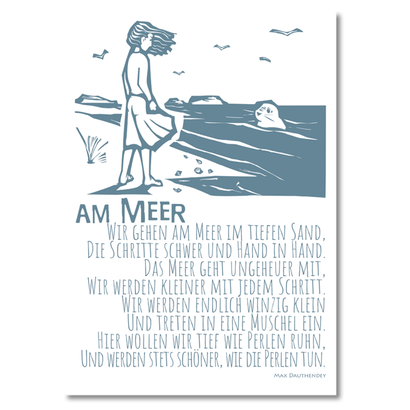 Postcard "By the Sea"