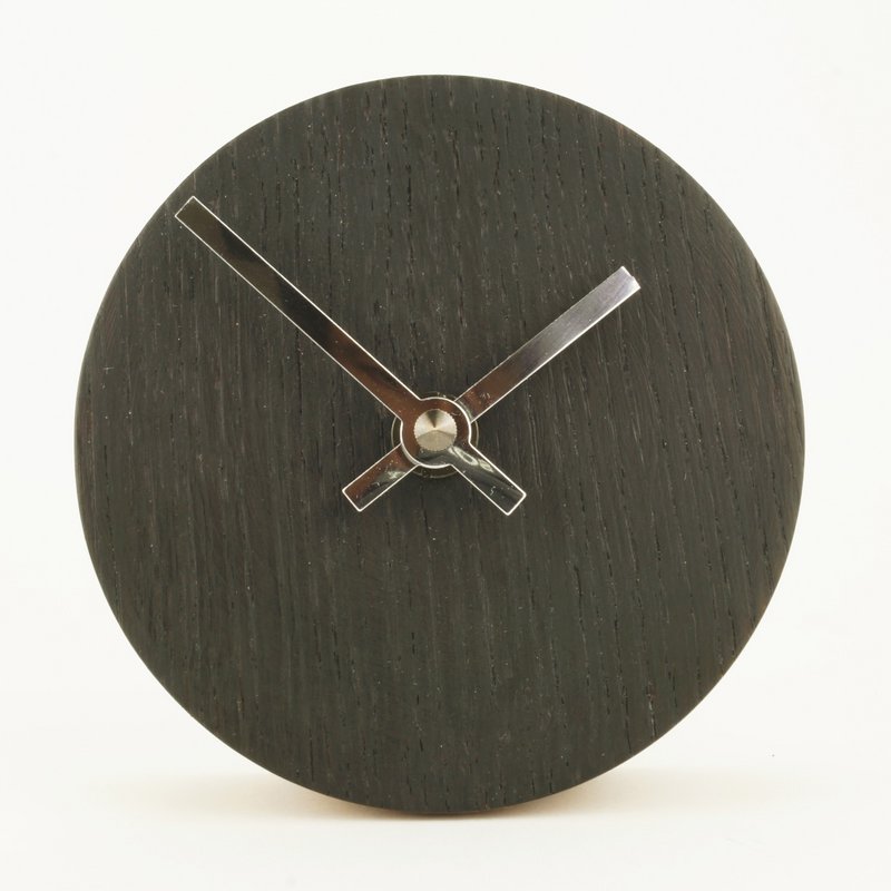 Table Clock Minimal Carbo