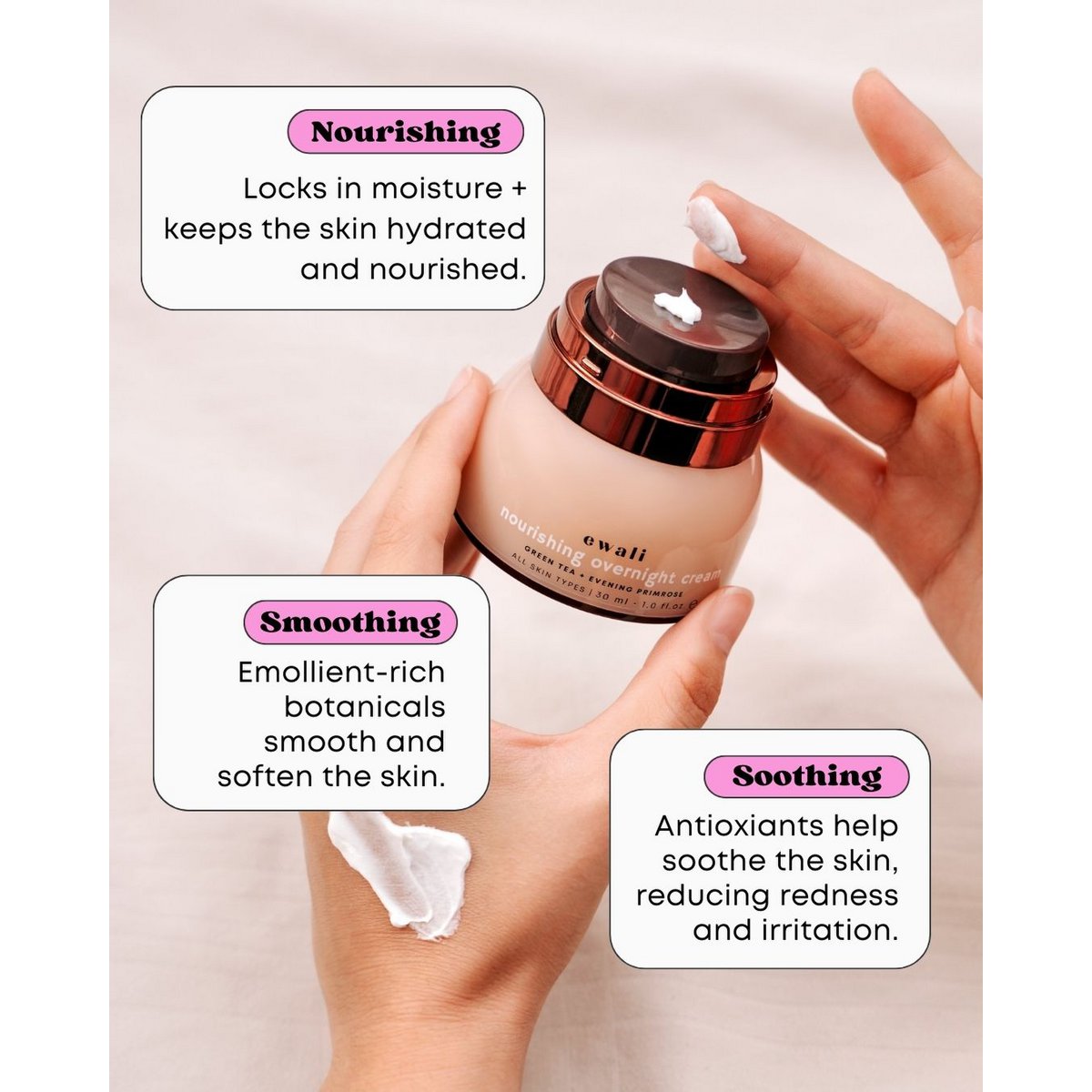 Crema nutriente da notte