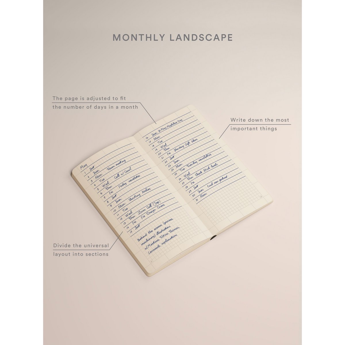 Oh my 307. Universal Planner. Slim (regular) Size